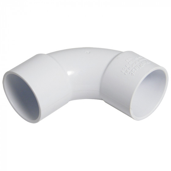 Floplast WS14 32mm White Abs 92.5 Bend