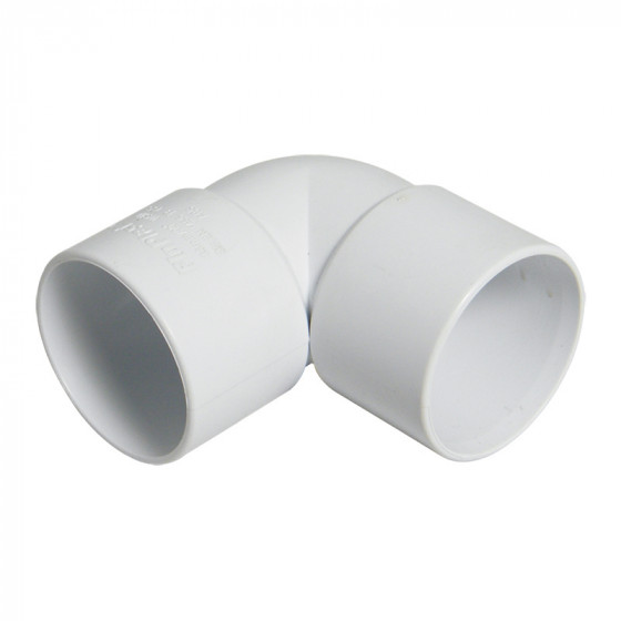 Floplast WS11 40mm White Abs 90 Bend